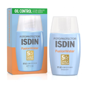 PROTETOR SOLAR FACIAL ISDIN FUSION WATER OIL CONTROL FPS60 30ML
