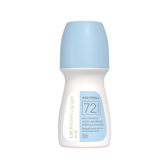 Desodorante Antitranspirante Roll-On Giovanna Baby Blue Feminino 72h 50ml