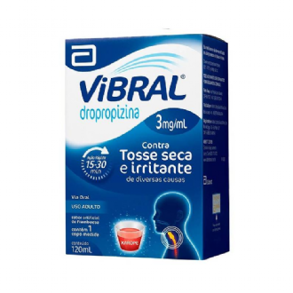 VIBRAL XAROPE ADULTO 3MG 120ML