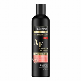 SHAMPOO TRESEMM BLINDAGEM ANTIFRIZZ CIDO HIALURNICO E QUERATINA HIDROLISADA 400ML