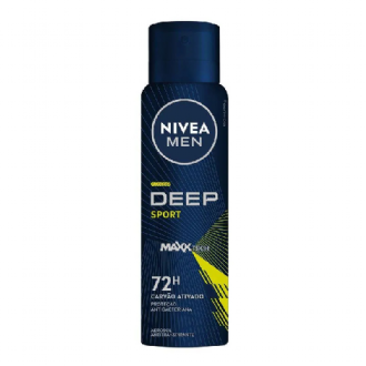 DESODORANTE NIVEA AEROSOL MEN DEEP SPORT CARV�O ATIVADO 150ML