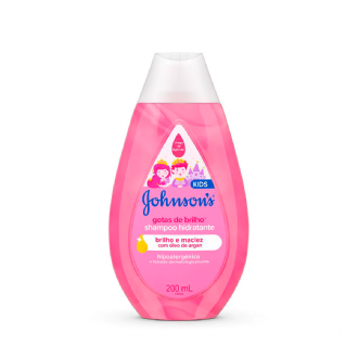 SHAMPOO JOHNSONS KIDS GOTAS DE BRILHO 200ML