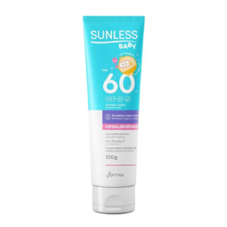 PROTETOR SOLAR SUNLESS BABY FPS60 120G