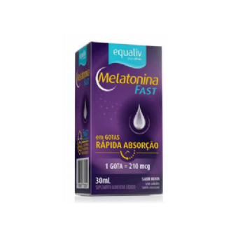 MELATONINA FAST EQUALIV SABOR MENTA GOTAS 30ML