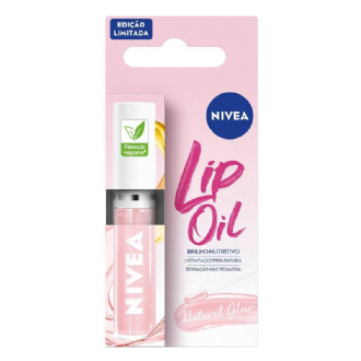 LIP OIL BRILHO LABIAL NUTRITIVO NATURAL GLOW NIVEA 5,5ML