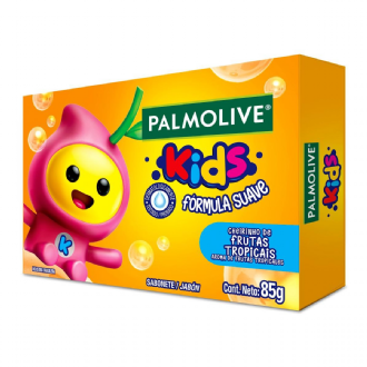 SABONETE EM BARRA PALMOLIVE KIDS COM 85G