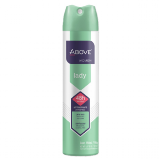 DESODORANTE ABOVE AEROSOL LADY 90G
