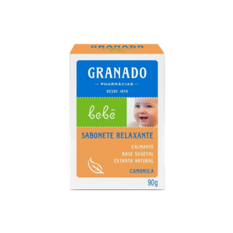 SABONETE GRANADO BEB DE GLICERINA CAMOMILA 90G