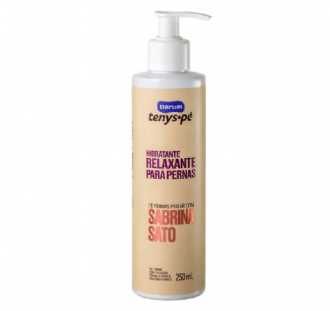 Hidratante Relaxante Para As Pernas Tenys P� Baruel Sabrina Sato 250ml