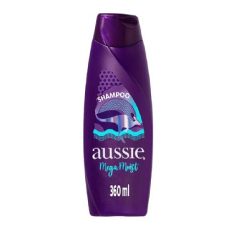 SHAMPOO AUSSIE MEGA MOIST 360ML
