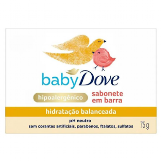 SABONETE DOVE BABY HIDRATA��O BALANCEADA 75G