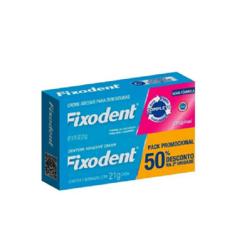 FIXODENT ORIGINAL 2 UNIDADES 21G CADA