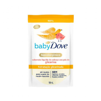SABONETE L�QUIDO DOVE BABY HIDRATA��O GLICERINADA REFIL 180ML