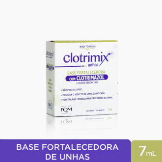 BASE FORTALECEDORA CLOTRIMIX UNHAS 7ML