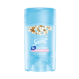 DESODORANTE EM GEL SECRET POWDER PROTECT COTTON 45GR