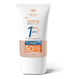 PROTETOR SOLAR FACIAL DARROW ACTINE ONE COLORS TOM 1 FPS50 40G