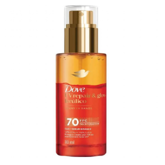 �leo + S�rum Bif�sico Dove UV Repair e Glow+ Fer�lico Expert em Danos 110ml