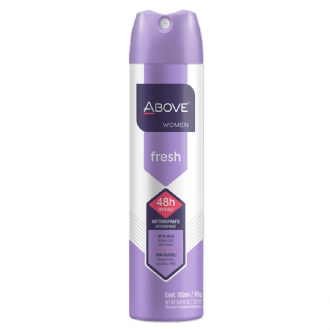 DESODORANTE ABOVE AEROSOL FRESH 90G