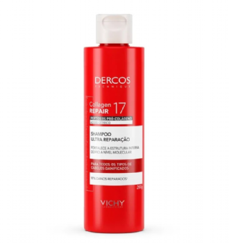 Shampoo Ultra Repara��o Vichy Dercos Collagen Repair 17 200g