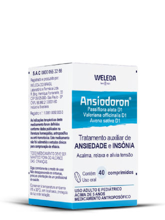 ANSIODORON WELEDA 40 COMPRIMIDOS