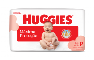 FRALDA HUGGIES SUPREME CARE TAMANHO P COM 48 UNIDADES