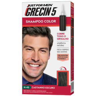 SHAMPOO COLOR GRECIN 5 CASTANHO ESCURO