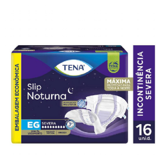 FRALDA GERI�TRICA TENA SLIP NOTURNA EG 16UN