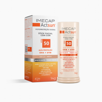 IMECAP PROTETOE SOLAR FACIAL STISCK ACTSUN FPS50 TOM 2 14G
