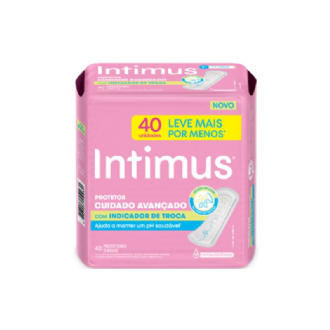 Protetor Di�rio Intimus com Indicador de Troca com 40 und