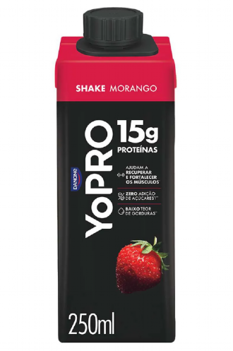YoPRO Bebida L�ctea UHT Morango 15g de Prote�nas 250ml