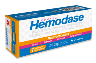 HEMODASE POMADA 25GR 1 APLICADOR
