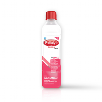 Pedialyte Max Sabor Morango Solu��o Oral 500ml