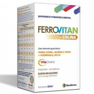FERROVITAN COM COLINA 60 ML