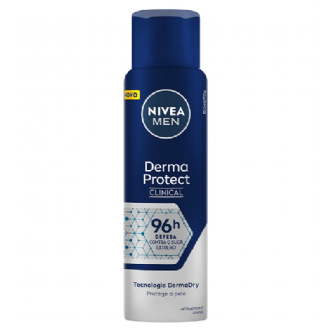DESODORANTE NIVEA AEROSOL MEN DERMA PROTECT CLINICAL150ML