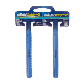 Aparelho Barbear Prestobarba Ultragrip Azul Gillete, 2und