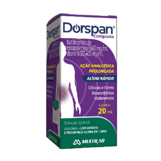 DORSPAN COMPOSTO GOTAS 20ML
