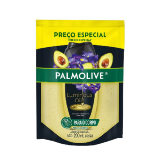Sabonete L�quido Corporal Palmolive Luminous Oils Abacate & Iris Refill 200ml