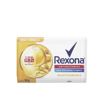 SABONETE REXONA ANTIBACTERIAL MULTIVITAMINAS 84GR