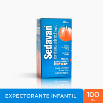 SEDAVAN XAROPE EXPECTORANTE PEDITRICO 100ML