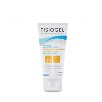 HIDRATANTE FISIOGEL ROSTO E CORPO FPS50 PARA PELE SENSVEL 160ML