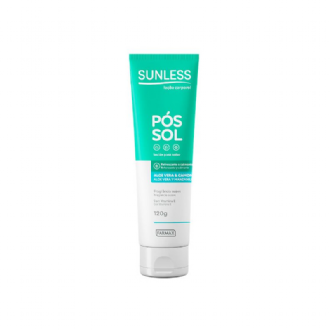 LO��O POS SOL SUNLESS ALOE VERA E CAMOMILA 120G