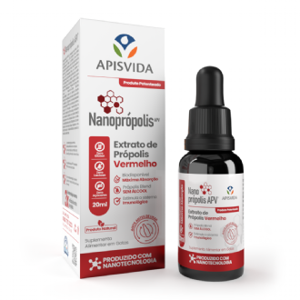 NANOPRPOLIS APISVIDA EXTRATO DE PRPOLIS VERMELHO 20ML