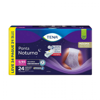 FRALDA GERIATRICA TENA PANTS G/EG 24UN