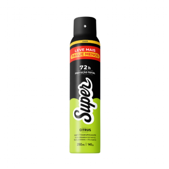 DESODORANTE SUPER CIMED CITRUS 250ML LEVE MAIS PAGUE MENOS