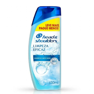 SHAMPOO HEAD & SHOULDERS LIMPEZA EFICAZ 650ML