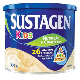 SUSTAGEN KIDS SABOR BAUNILHA LATA 380G