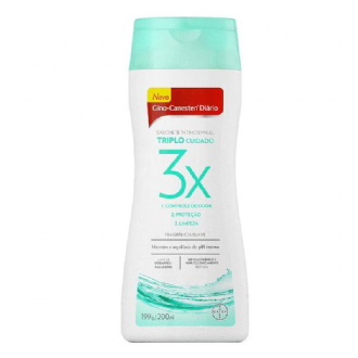 GINO CANESTEN SABONETE INTIMO TRIPLO CUIDADO 200ML