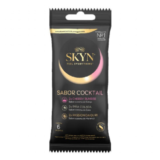 PRESERVATIVO BLOWTEX SKYN COCKTAIL COM 6 UNIDADES