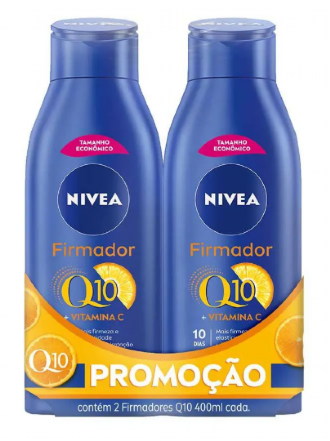 Kit Hidratante Corporal Nivea Q10 400ml 2 unidades