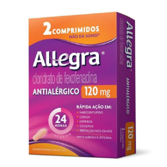 ALLEGRA 120MG 2 COMPRIMIDOS